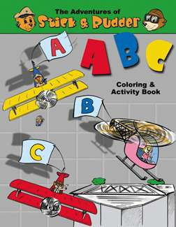 Stick and Rudder ABC coloring and Activity Book SR-CAB