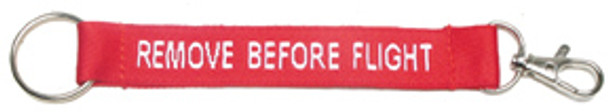 Remove Before Flight Clip Keychain: KC-CLRM