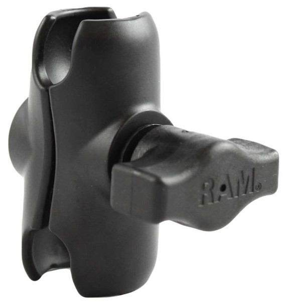 RAM Short Double Socket Arm for 1" Ball Bases. Overall Length: 2.38" RAM-B-201U-A 