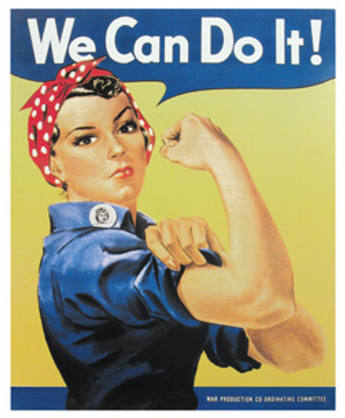 Rosie the Riveter Tin Sign
TN-RR