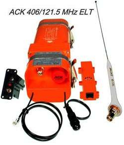 ACK 406/121.5 MHz ELT E-04