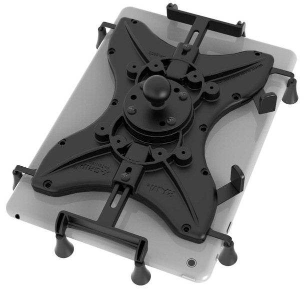 RAM Universal X-Grip Cradle with Round Base Adapter for 10" Large Tablets RAM-B-202-UN9U