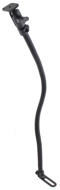 RAM POD 30" No-Drill Vehicle Mount with B Size 1" Ball on Diamond Plate RAM-B-316-1-30-238U