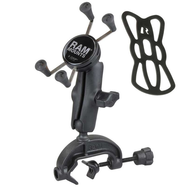 RAM Universal X-Grip Standard Cell Phone Mount RAM-HOL-UN7BU+BASE+ARM