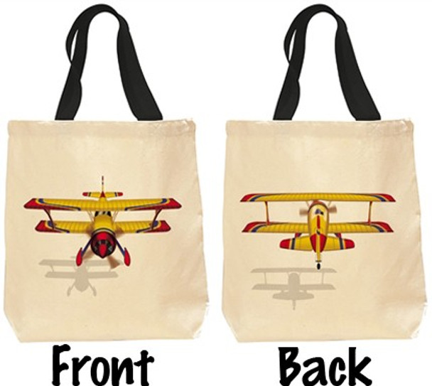 Bi-Plane Canvas Bag 
TOTE-BIPLANE