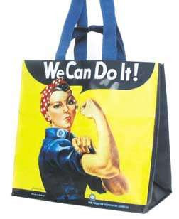 Rosie The Riveter Tote Bag BG-RR