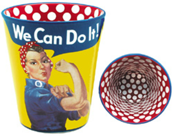 Rosie The Riveter Glass Shot Glass
RR-SG