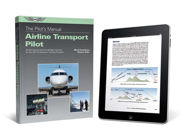 ASA Pilot's Manual: Airline Transport Pilot Certification Training Program - 1 in stock - discontinued - eBundle ASA-PM-ATP-2X