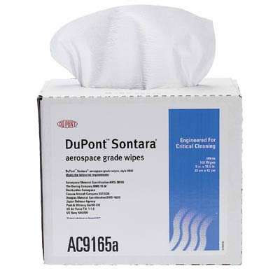 Dupont AC9165a Sontara Wipes Case of 8 (100 packs) AC9165a cs