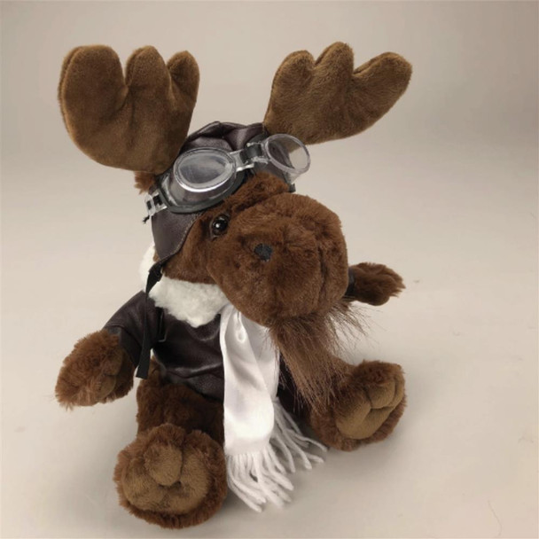 Moose Pilot Plush - 12" 
AVIATOR MOOSE
SkySupplyUSA.com