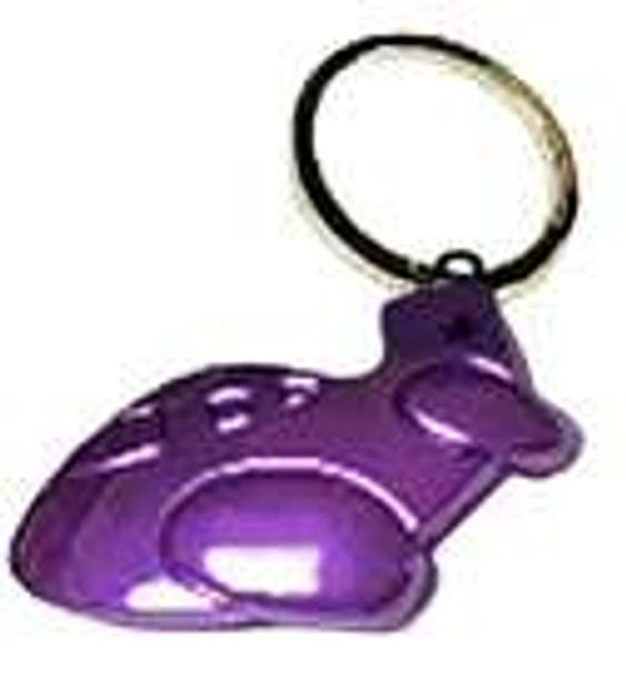 Chubby Metallic Airplane Keychain KC-CMA