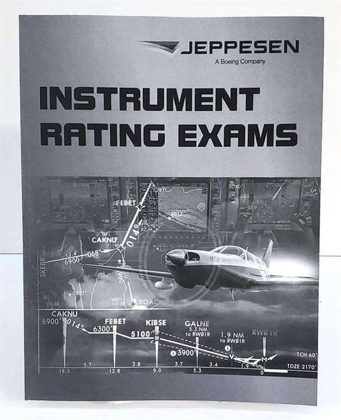 Jeppesen Instrument Pilot Exam Booklet, New Edition 10692814-001
