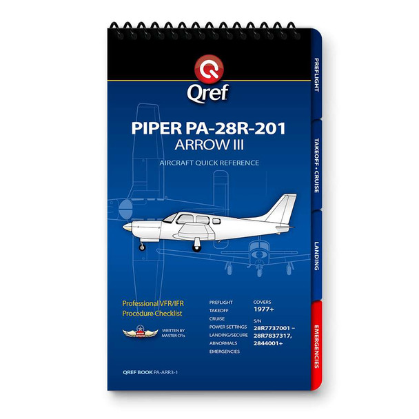 Qref Piper Arrow III Multi-Page Checklist PA-ARR3-1