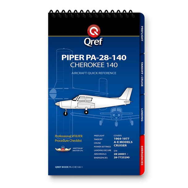Qref Piper Cherokee 140 Multi-Page Checklist PA-CHE140-1