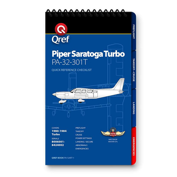 Qref Piper Saratoga Turbo Multi-Page Checklist PA-SART-1
