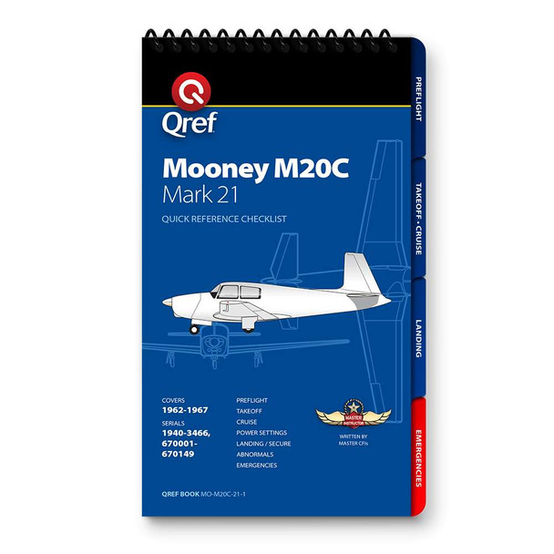 Qref Mooney M20C Mark 21 Multi-Page Checklist MO-M20C-21-1