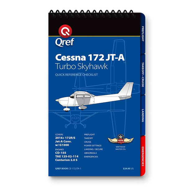 Qref Cessna Turbo Skyhawk JT-A Multi-Page Checklist CE-172-JTA-1