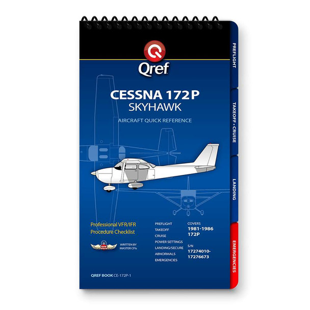 Qref Cessna 172P Skyhawk Multi-Page Checklist CE-172P-1