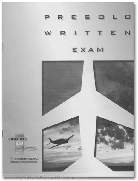 Jeppesen Pre-Solo Written Exam
10001332-002