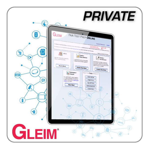 Gleim FAA Test Prep Online - Private Pilot: GLEIM TPO-PP
