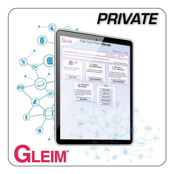 Gleim FAA Test Prep Online - Private Pilot GLEIM TPO-PP