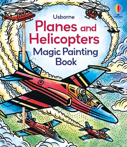 Planes and Helicopters Magic Painting Book AV MAGIC PAINT
