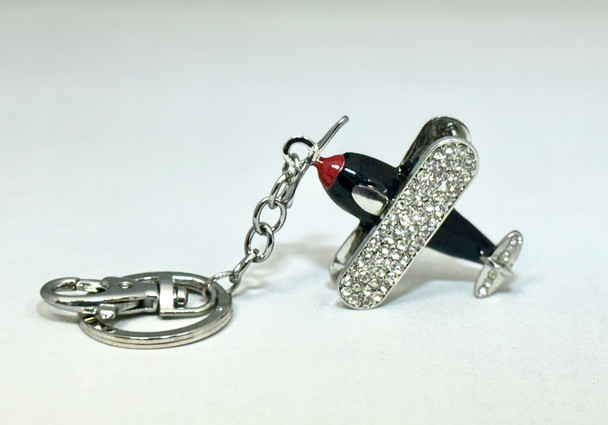 Crystal Airplane Keychain
planekc