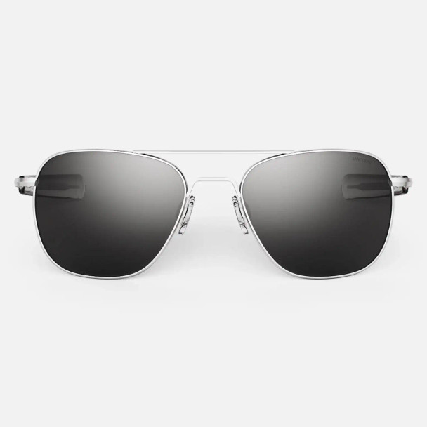 Randolph Aviator - Matte Chrome & American Gray AF035