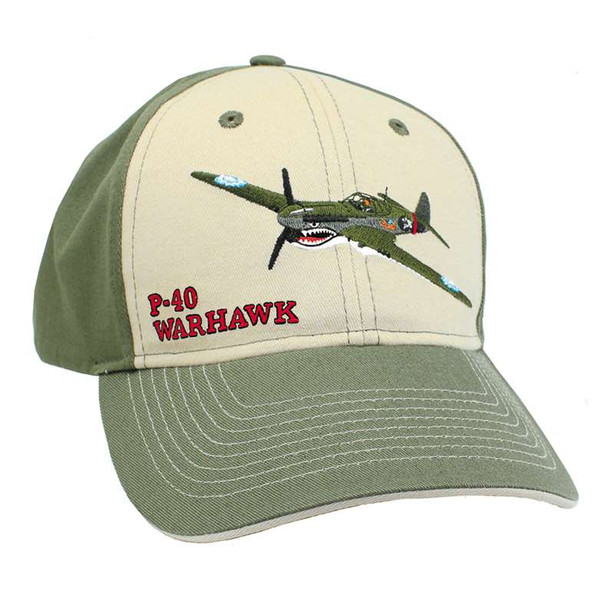 P-40 Warhawk Embroidered Hat HTE-P40