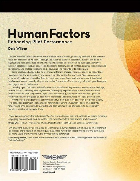 ASA Human Factors: Enhancing Pilot Performance ASA-HUMAN2