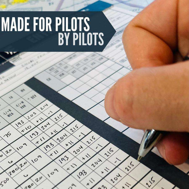 EntireFlight Cross-Country Planning Flight Pad (3 pack) EF-FP-CC