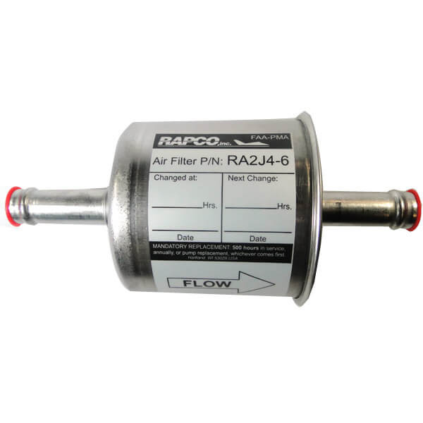 Rapco RA2J4-6 Inline Air Filter RA2J4-6