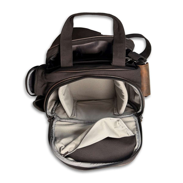 Flight Outfitters Black Bush Pilot Flight Bag FO-BPCHART2-BK