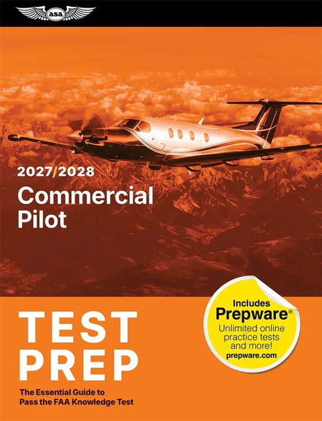 ASA 2027/2028 Commercial Pilot Test Prep ASA-TP-C-27/28