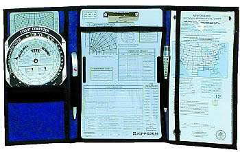 Jeppesen VFR Trifold Kneeboard with Clipboard 10001306