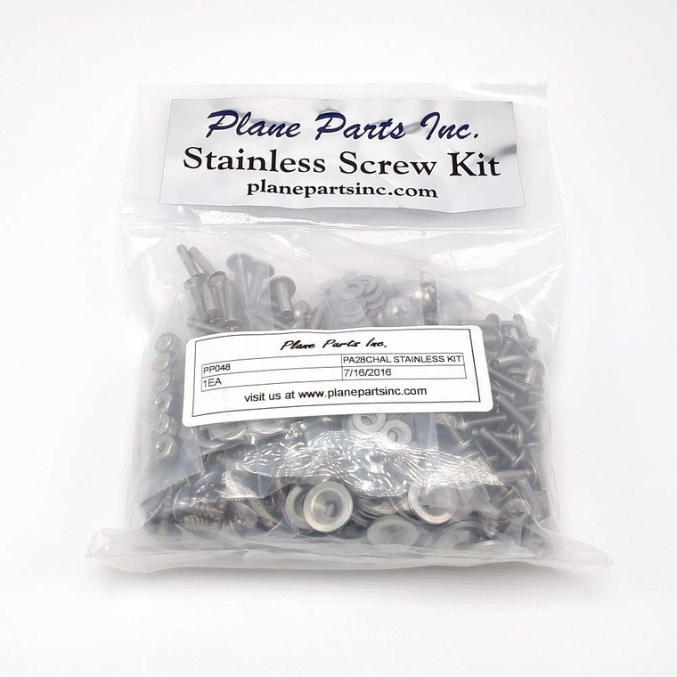 Piper PA28 Challenger/Archer Stainless Screw Kit/Airframe
