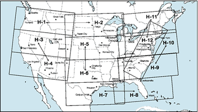 Full Set IFR Enroute High Altitude Charts