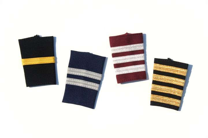 Four Stripe Epaulets (pair)