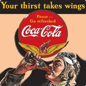 Coke Aviator Magnet