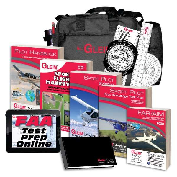 Gleim Sport Pilot Kit with Test Prep Online