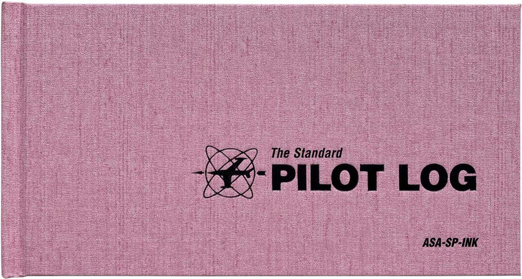 ASA Standard Pilot Logbook - Pink