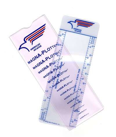 American Aviator VFR Magnifying Plotter