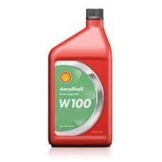 Aeroshell W100 Single Grade Ashless Dispersant Engine Oil (6 Pack)