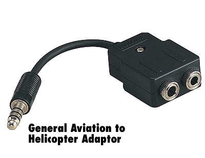 Avcomm General Aviation to Helicopter Adapter