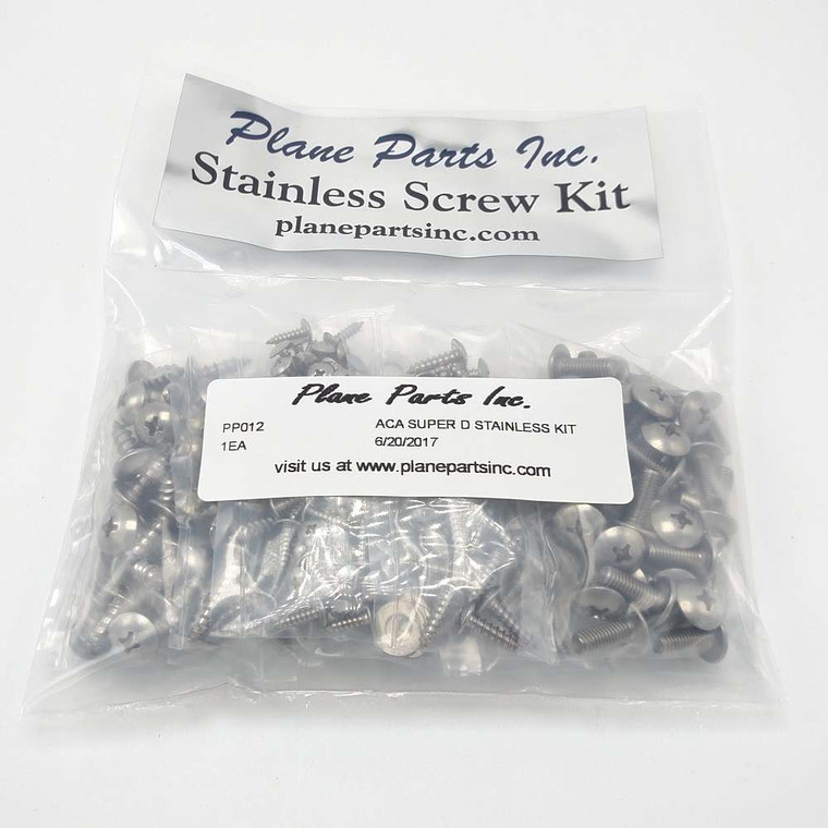 American Champion Super Decathlon Stainless Screw Kit/Airframe