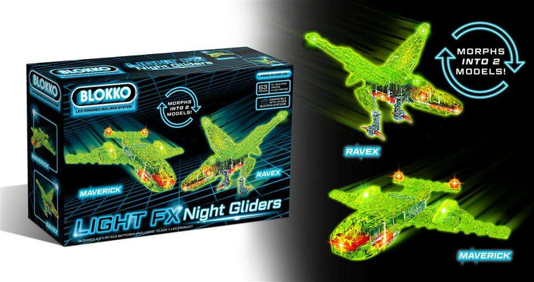 Light Night Gliders Building Blocks
