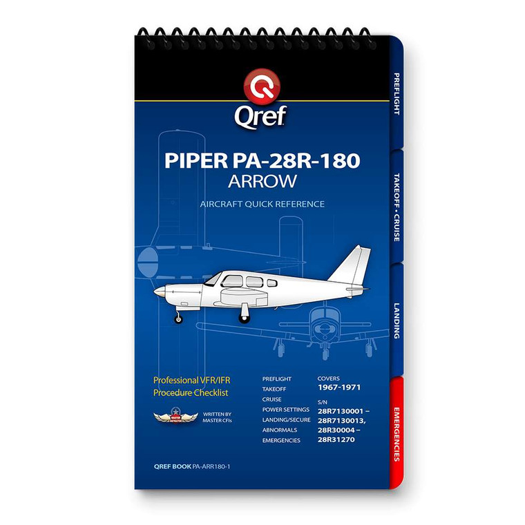 Qref Piper Arrow 180 Multi-Page Checklist