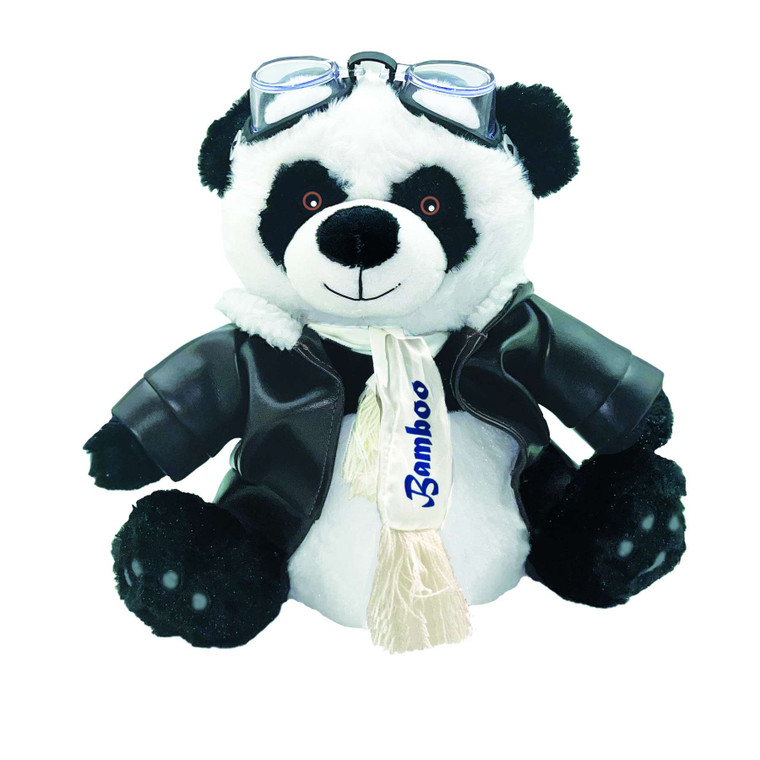 Bamboo Stuffed Aviator Panda