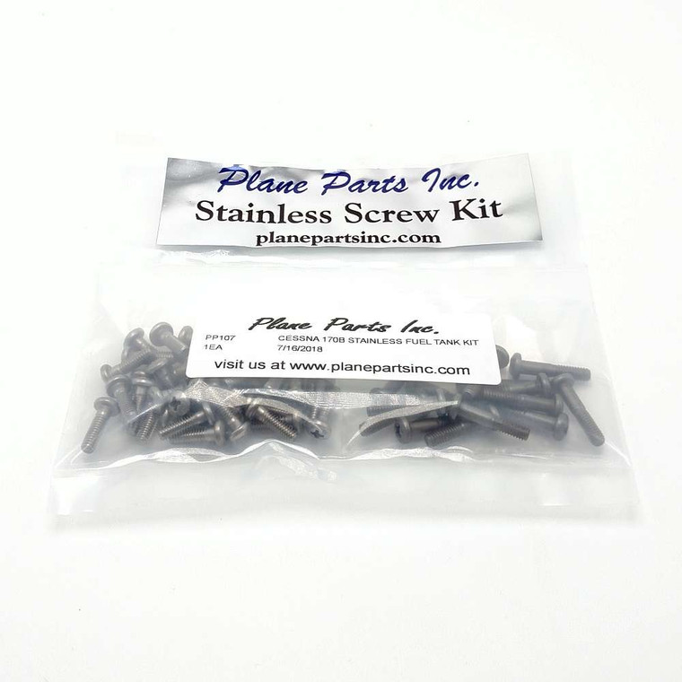 Cessna 170B Stainless Fuel Tank Kit - For Tank