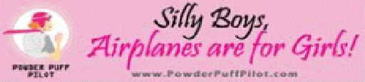 Silly Boys Airplanes Are For Girls Bumper Sticker